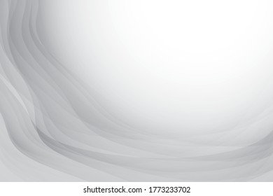 Abstract geometric white and gray color background. Vector, illustration.