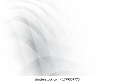 Abstract geometric white and gray color background. Vector, illustration.