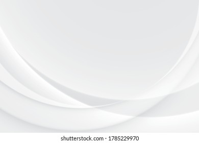 Abstract geometric white and gray color background. Vector, illustration.