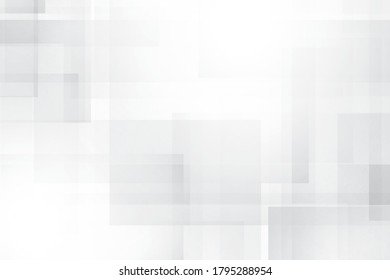 Abstract geometric white and gray color background. Vector, illustration.