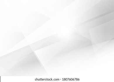 Abstract geometric white and gray color background. Vector, illustration.