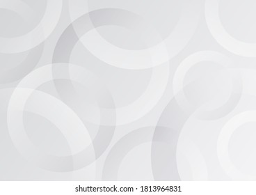 abstract geometric white and gray color background. modern style. vector illustration.