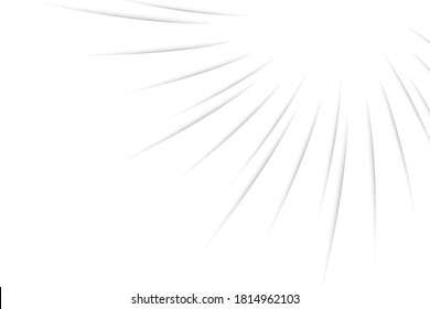 Resumen del fondo geométrico de color blanco y gris. Vector, ilustración.