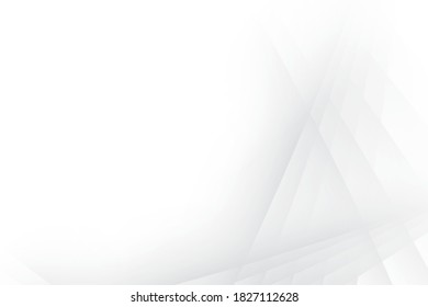 Abstract geometric white and gray color background. Vector, illustration.