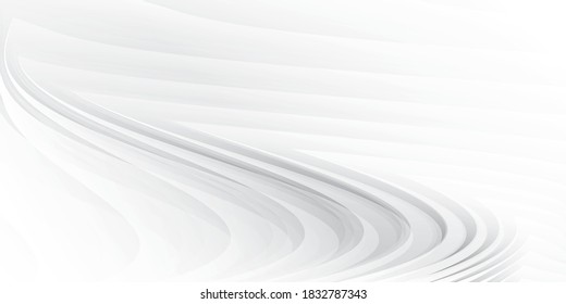 Resumen del fondo geométrico de color blanco y gris. Vector, ilustración.