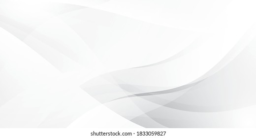 Abstract geometric white and gray color background. Vector, illustration.