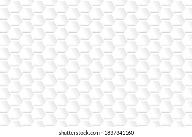 Abstract geometric white and gray color background. Vector, illustration.