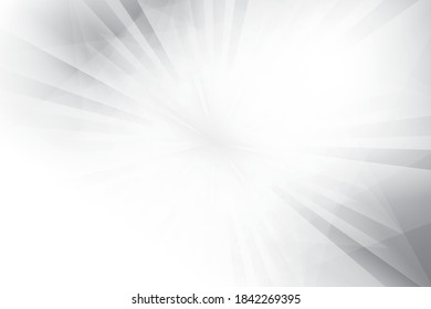 Abstract geometric white and gray color background. Vector, illustration.