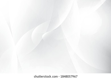 Abstract geometric white and gray color background. Vector, illustration.