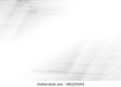 Abstract geometric white and gray color with grunge background. Vector, illustration.