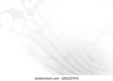 Abstract geometric white and gray color with grunge background. Vector, illustration.