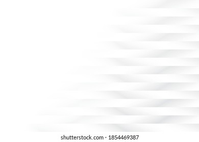 Abstract geometric white and gray color background. Vector, illustration.