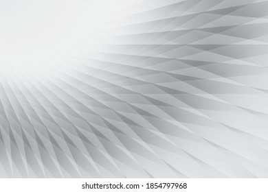 Abstract geometric white and gray color background. Vector, illustration.