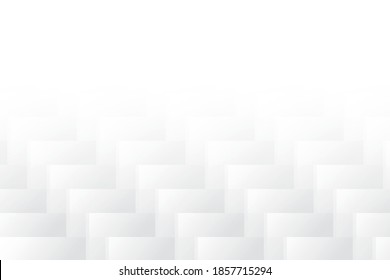 Abstract geometric white and gray color background. Vector, illustration.