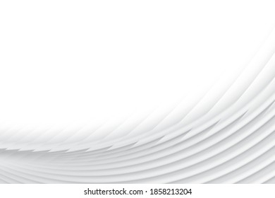 Abstract geometric white and gray color background. Vector, illustration.