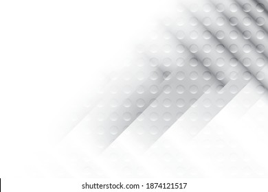Abstract geometric white and gray color background. Vector, illustration.