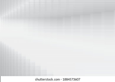 Resumen del fondo geométrico de color blanco y gris. Vector, ilustración.