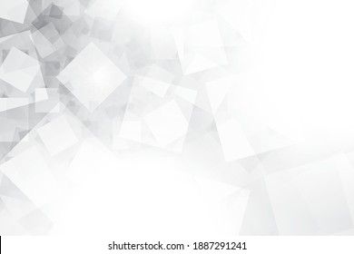 Abstract geometric white and gray color background. Vector, illustration.