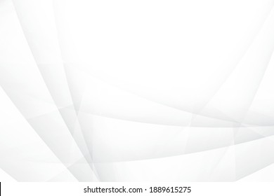 Abstract geometric white and gray color background. Vector, illustration.