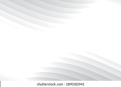 Abstract geometric white and gray color background. Vector, illustration.