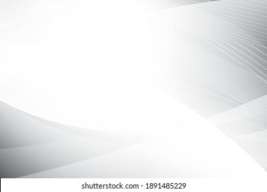 Abstract geometric white and gray color background with modern stripes. Vector, illustration.