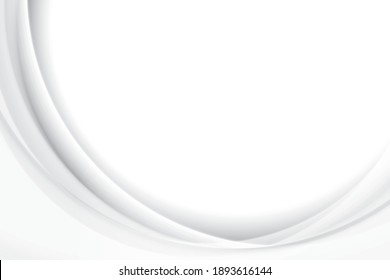 Abstract geometric white and gray color background. Vector, illustration.