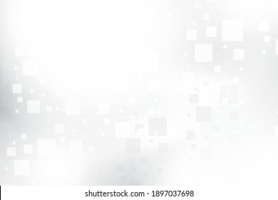 Abstract geometric white and gray color background, squares shape. Vector, illustration.