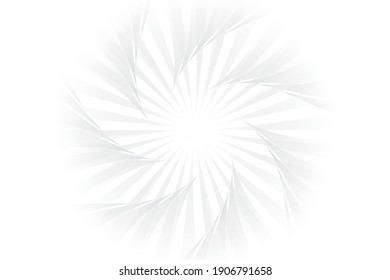 Resumen del fondo geométrico de color blanco y gris. Ilustración vectorial.
