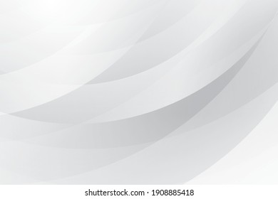 Abstract geometric white and gray color background. Vector illustration.