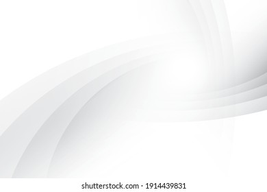 Abstract geometric white and gray color background. Vector illustration.