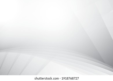 Abstract geometric white and gray color background. Vector illustration.