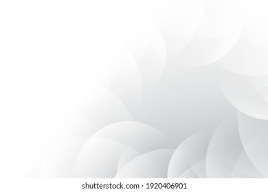 Abstract geometric white and gray color background. Vector illustration.
