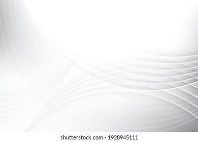 Abstract geometric white and gray color background. Vector illustration.