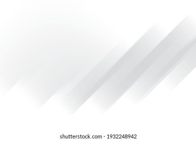 Abstract geometric white and gray color background. Vector illustration.