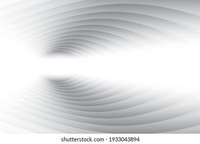 Resumen del fondo geométrico de color blanco y gris. Ilustración vectorial.