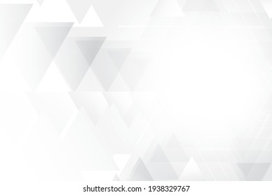 Abstract geometric white and gray color background. Vector illustration.