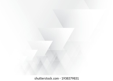 Abstract geometric white and gray color background. Vector illustration.