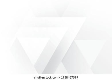 Abstract geometric white and gray color background. Vector illustration.