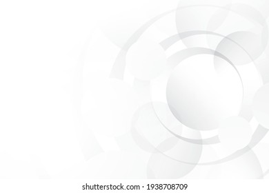 Abstract geometric white and gray color background. Vector illustration.