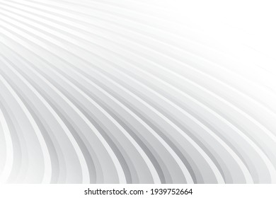 Abstract geometric white and gray color background. Vector illustration.