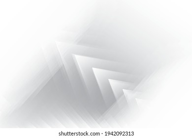Abstract geometric white and gray color background. Vector illustration.