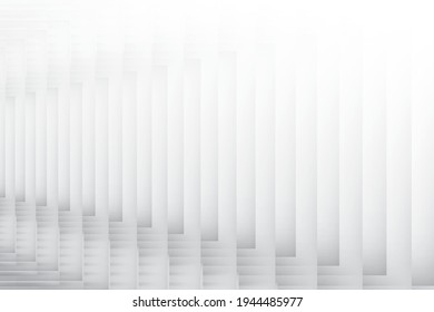 Abstract geometric white and gray color background. Vector illustration.