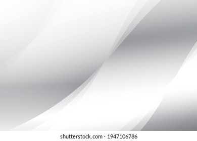 Abstract geometric white and gray color background. Vector illustration.