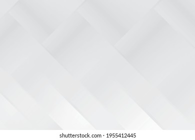 Abstract geometric white and gray color background. Vector illustration.