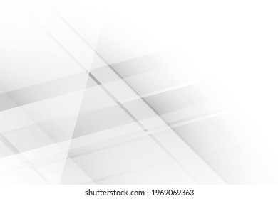 Abstract geometric white and gray color, modern design background, with triangle shape. Vector illustration.