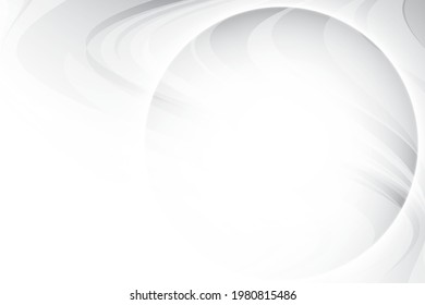 Abstract geometric white and gray color, modern design background. Vector illustration.