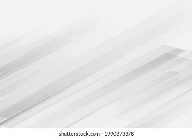Abstract geometric white and gray color elegant with diagonal lines background. vector illustration