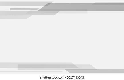 Abstract geometric white and gray color background, vector illustration.