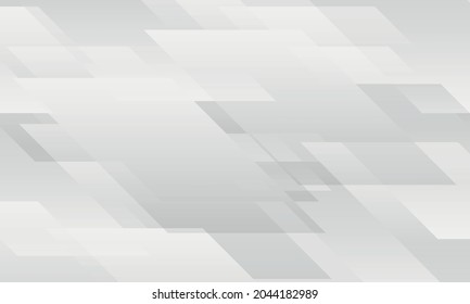 Abstract geometric white and gray color background. Vector, illustration.
