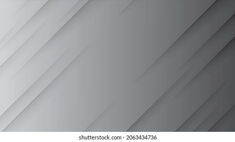 Abstract geometric white and gray color background, vector,  illustration.